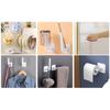 1Pcs No Drilling Hat Rack Kitchen Wall Baseball Cap Hanger New Cap Hook  for Door Closet