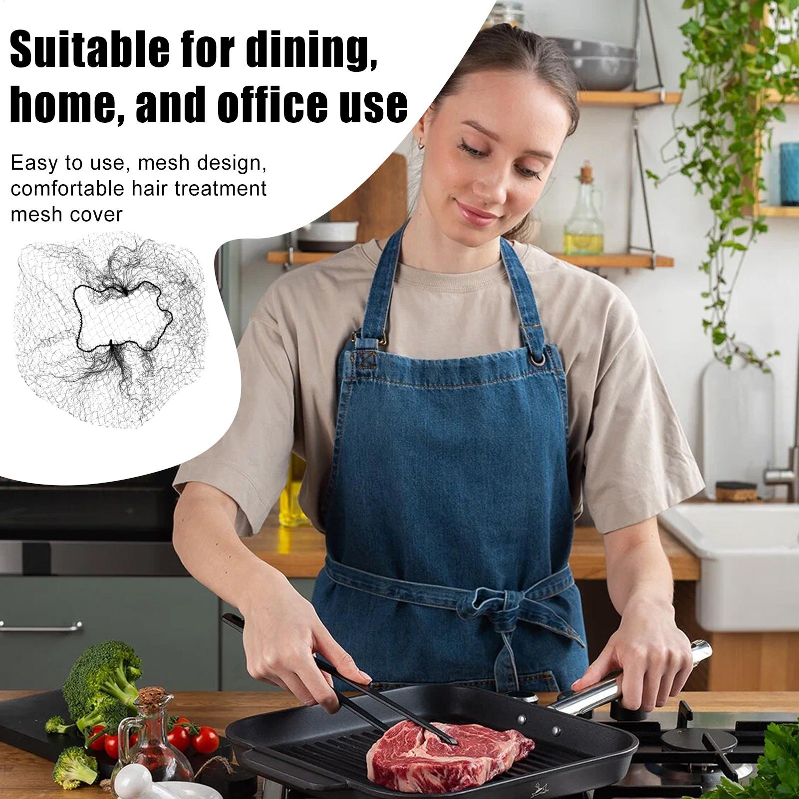 

Сеточки для волос для женщин Невидимые нейлоновые сеточки для волос для женщин и мужчин 100 штук Дышащие сетчатые сеточки для волос для дома ресторана кухни CHINA