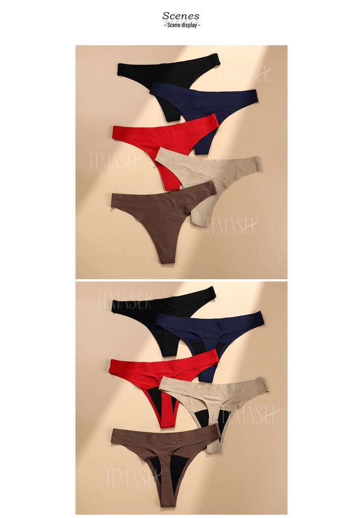 4-Layer Absorbent Menstrual Thong - Pure Cotton, Breathable, Anti-Leakage