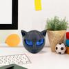 Cat Statues Home Decor Small Cat Figurines Cute Kitten Animal Ornament Souvenir for Bookshelf Bedside Table Halloween Friend