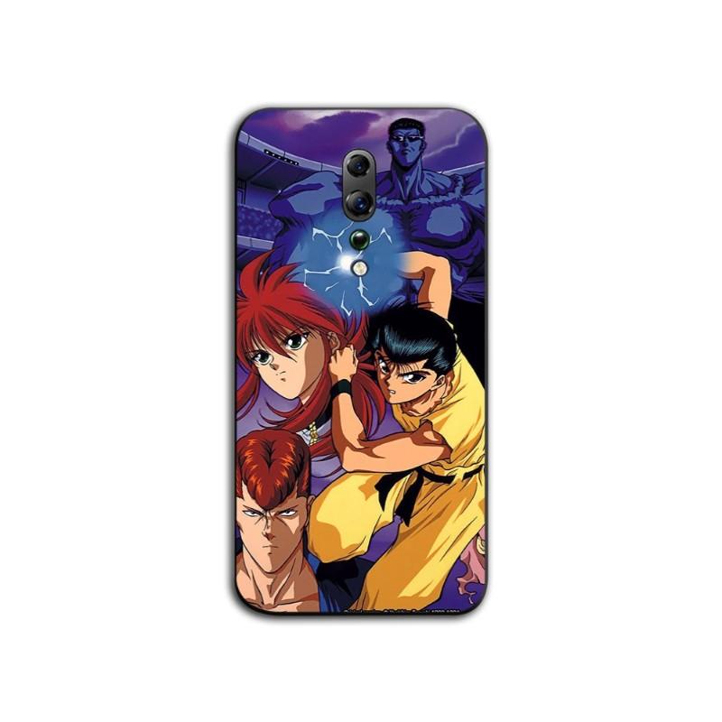 Yu Yu Yuyu Hakusho Phone Case For OPPO Find X5 X3 X2 A93 Reno 8 7 Pro A74 A72 A53 Soft Black Phone Cover