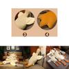 Huge 19.7/35.4/51.2in White Goose Plush Sleeping Toy Cushion For Kids