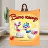 Cute Mouse Diddl Plush Blankets Children Flannel Throw Blanket For Home Decor Warm Design Quality Bedspread Birthday Gift