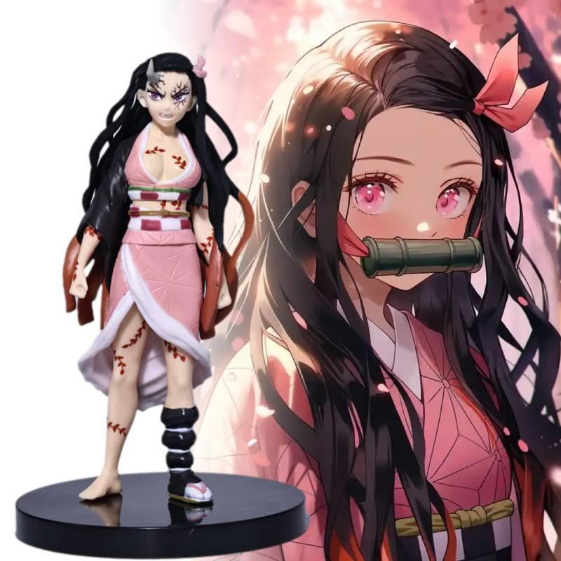 Kamado Demon Slayer Nezuko Actoin Figure Doll Game Display Collectible Model