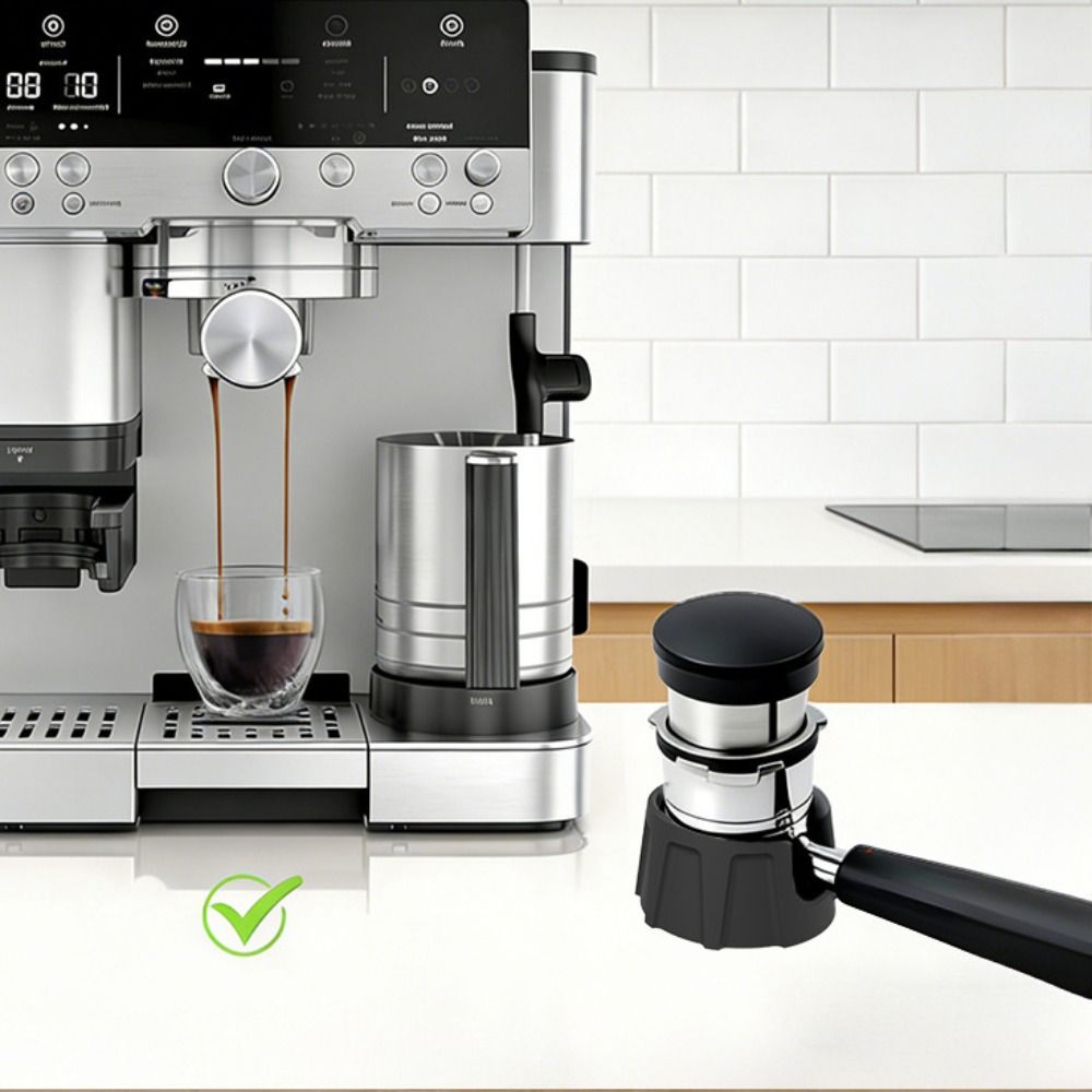 Anti-Slip Coffee Tamper Holder Enhanced Tamping Stability Heat-Resistant Coffee Press Base Silicone Espresso Tamping Station