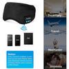 Sleep Headphones, Music Sleep Eye Mask, Upgraded Travel Sleeping Headset with Sleep Eyeshade, Built-in Speaker and Microphone, Washable