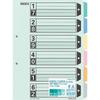 KOKUYO Carduri Divizoare Index Fișiere A4 6 File 10 Seturi Shiki-110N