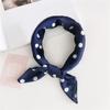 Luxury Square Scarf For Women Silk Feeling Shawl Satin Hijab Fashion Wraps Hair Bands Ribbon Headband Bag Accessories Headscarf