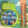 Imitation Magnetic Dinosaur Fishing Plate Toys Play Rod Game Toys For Children Baby Montessori With Rod Kids Educational Gift