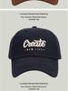 Retro Embroidered Baseball Cap with Face Cover for Men & Women - Spring/Summer Sunshade for Outdoor Travel