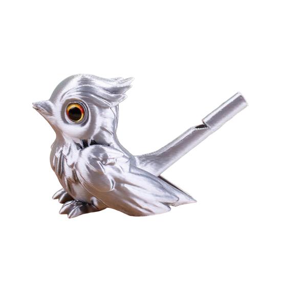 Bird Whistle Portable Bird Call Toy 3D Printed Interactive Whistle with Realistic Bird Sounds for Outdoor Play And Desk Decoration