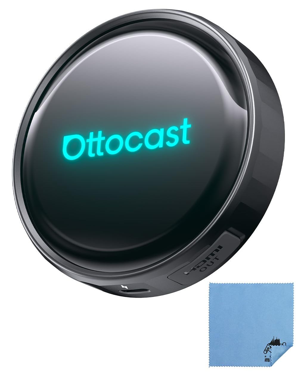 

OTTOCAST P3 Pro OttoAiBox AI Голосове Керування CarPlay Донгл Бездротова Авто Конвертація Модель Android HDMI Вихідний Термінал Комплект [Офіційна Модель] -