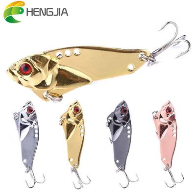 HENGJIA 11.8g/5cm Metal VIB Fishing Bait 3D Eyes Bass Trout Fishing Tackle