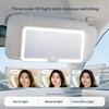 Car Sun Visor Clip‑on Makeup Mirror Rechargeable LED 3‑Color Fill Light Touch Sensitive Control HD Vanity Mirror Portable Auto Interior Mirrors6