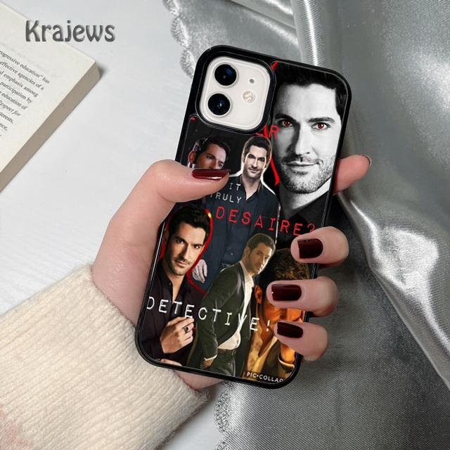 Krajews American TV Lucifer soft Phone Case Cover For iPhone 17 Air 16 15 14 plus 12 13 pro max coque Fundas