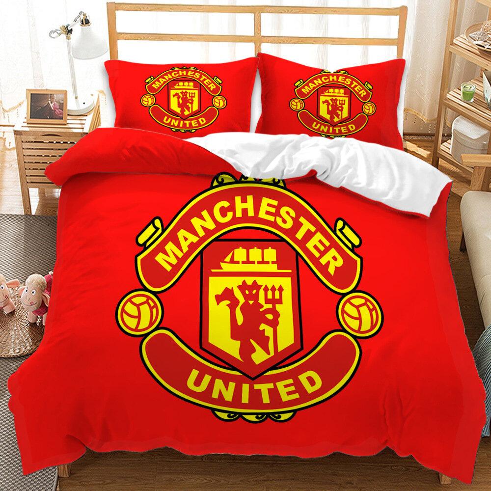 Cute Printed Quilt Cover Pillowcase Three-Piece Set Can Be Made Into Four-Piece 3D Digital Printing