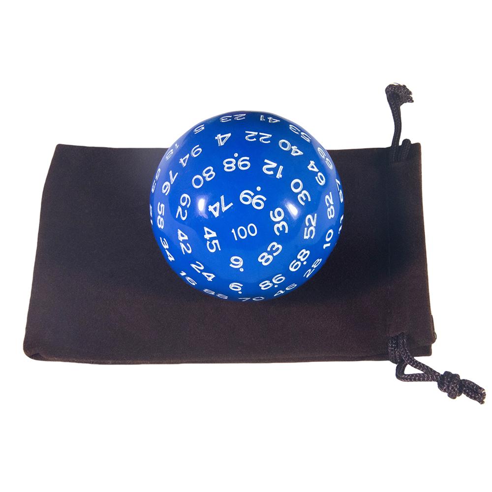 D100 Dice DND Polyhedral Dice with Bag Game for DND Role Playing Game
