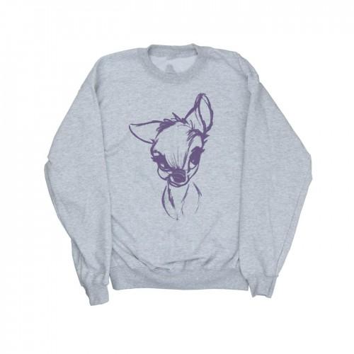 Disney Womens/Ladies Bambi Mood Sweatshirt