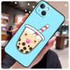 Boba Milk Tea Case For iPhone 13 Pro Max 16 15 11 12 14 17 Pro Max mini 15 16 Plus 16e 17 Air Phone Cover