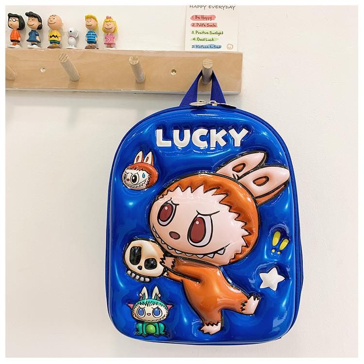 Neutral Gender Versatile Backpack For Kids With Fun Cartoon Characters School For