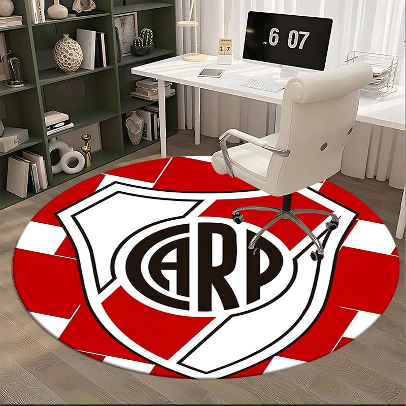Racing Club De Avellaneda,Logo Chair Mat Round Rug Office Carpet, Non Slip, Suitable for Living Rooms, Bedrooms Decor.1205027a