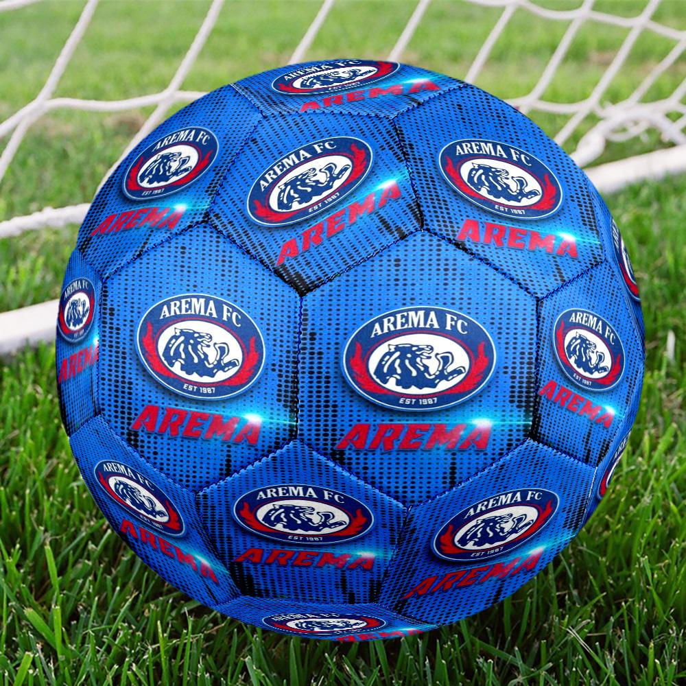 Arema Football Club Printed Size 5 Soccer Balls, High-Quality, Anti-Slip, Protective Football, A Unique Gift , Birthdays, Christmas Gifts