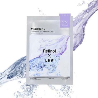 Derma Synergy Wrapping Mask Poriën Elasticiteit 10 vellen, 1 stuk, 10 stuks