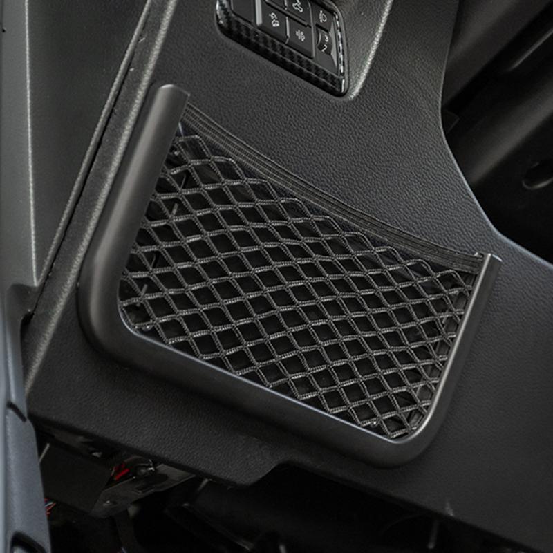 Driver's Side Car Storage Net Bag For Ford Ranger 2025 Phone Bag Storage Net Bag Storage Hanging Bag Modified Car Accessories