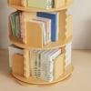 Solid Wood Rotating Kids Bookcase