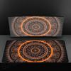 HD Printing Persian Carpet Computer Mouse Pad 900x400 Non-slip Rubber Mandala Bottom Keyboard Mat Table Mat Suitable Office Game