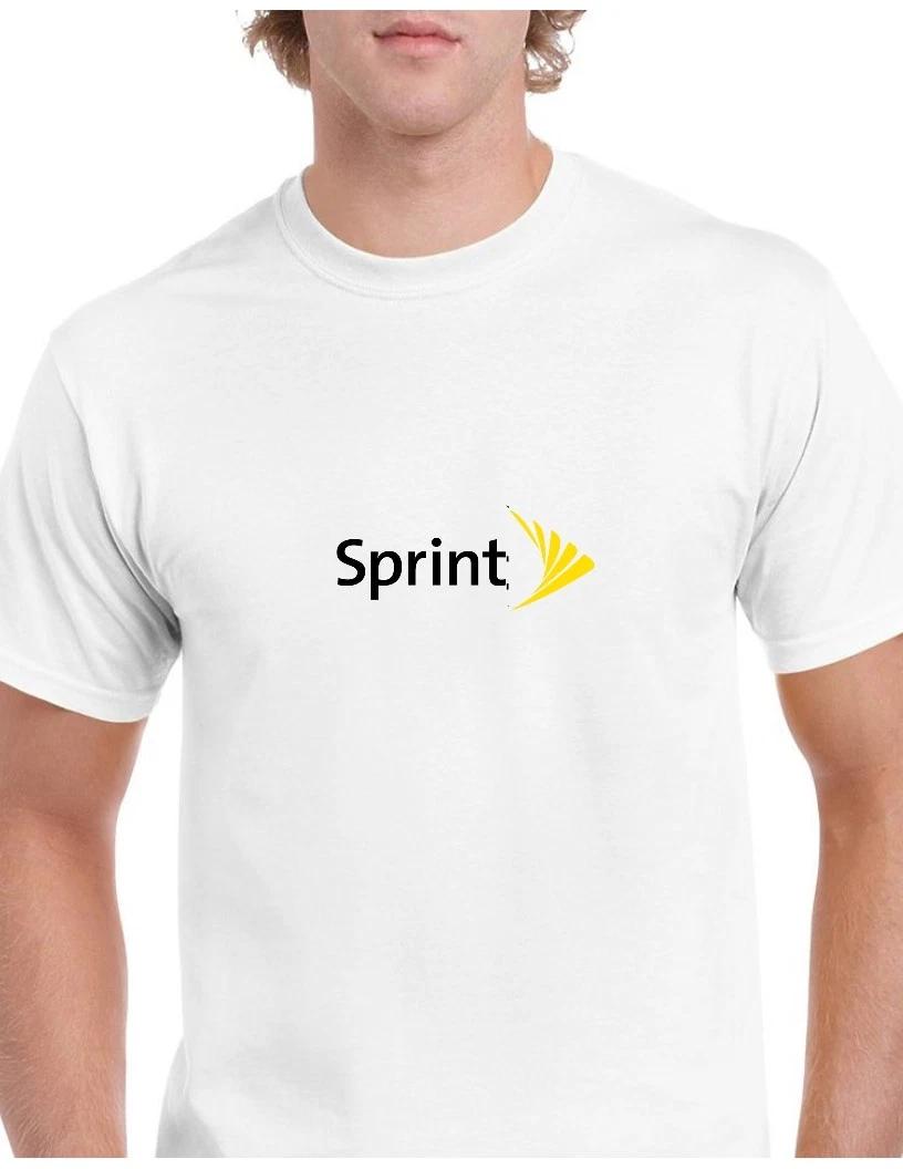 

Sprint T-Shirt 90s LOGO Funny GEEK Phone Black Yellow White Shirt S-5XL 3XL