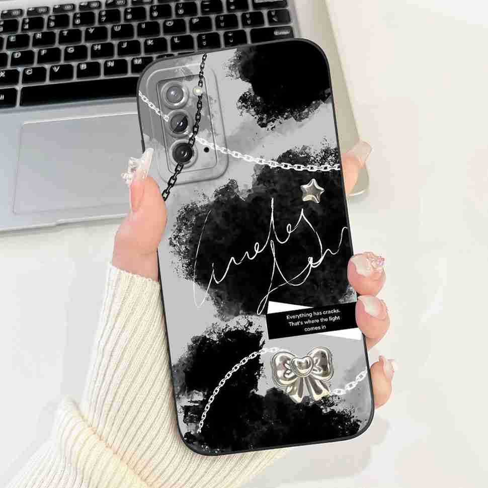 For Samsung Galaxy Note20 4G Case SM-N980F Popular Love Soft Silicone Cover For Samsung Note20 5G 6.7" Cute Butterfly Bumper
