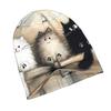 Cute Cats Adult Fashion Beanie That Transitions Effortlessly from Morning Commutes To Evening Walks While Maintaining a Clean Urban Look