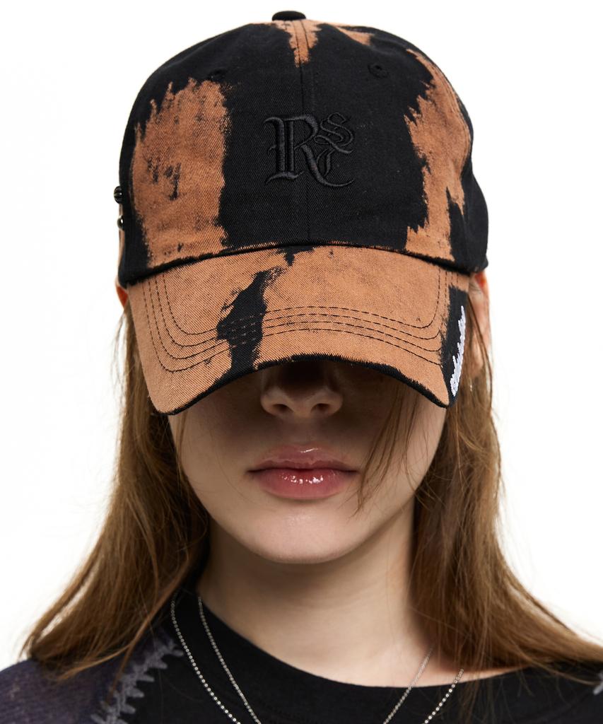 Aleseueseussi Logo Dyed Ball Cap - Dark