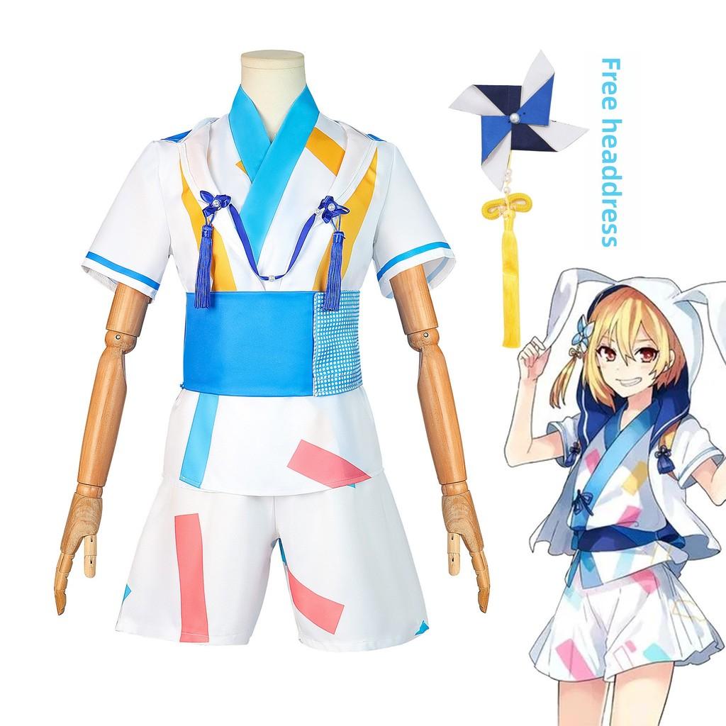 Ensemble Stars Nito Nazuna Cosplay Clothing With Polyester Material For Halloween Themed Party Dress Up