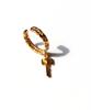 Bonbeau Mini Pendant Twist Ring Ear Cuff Gold Pendant Drop Twist Ring Ear Cuff