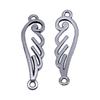 Feather Charm Angle Connectors For Bohemian Style Jewelry Vintage Pendants