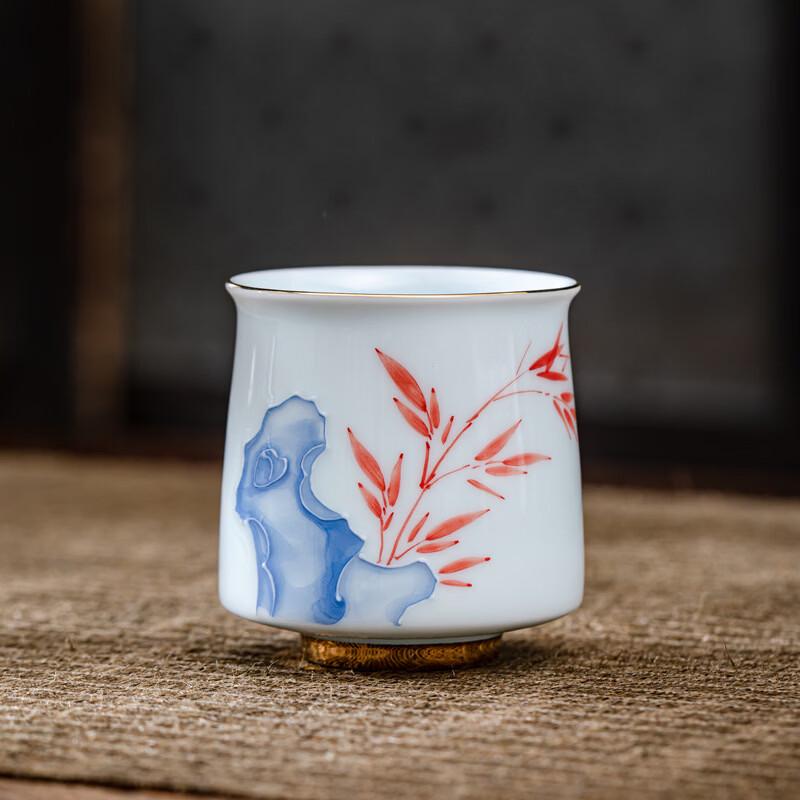 Shang Qi Kiln Glazed Ceramic Gaiwan Tea Cup
