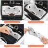 Silicone Water Cup Storage Box for Lynk&Co 900 2025 2026 Auto Styling Modification Accessory Car Organizer Holder