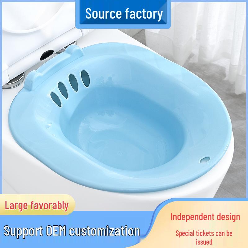 Bidet-Free Squatting Basin for Postpartum Care, Elderly, Pregnant Women, and Hemorrhoid Relief