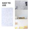 4 Sheets Bubble Wall Sticker Ocean Design Self-Adhesive Waterproof Decor for Kids Room Mermaid Party Background Wall Art