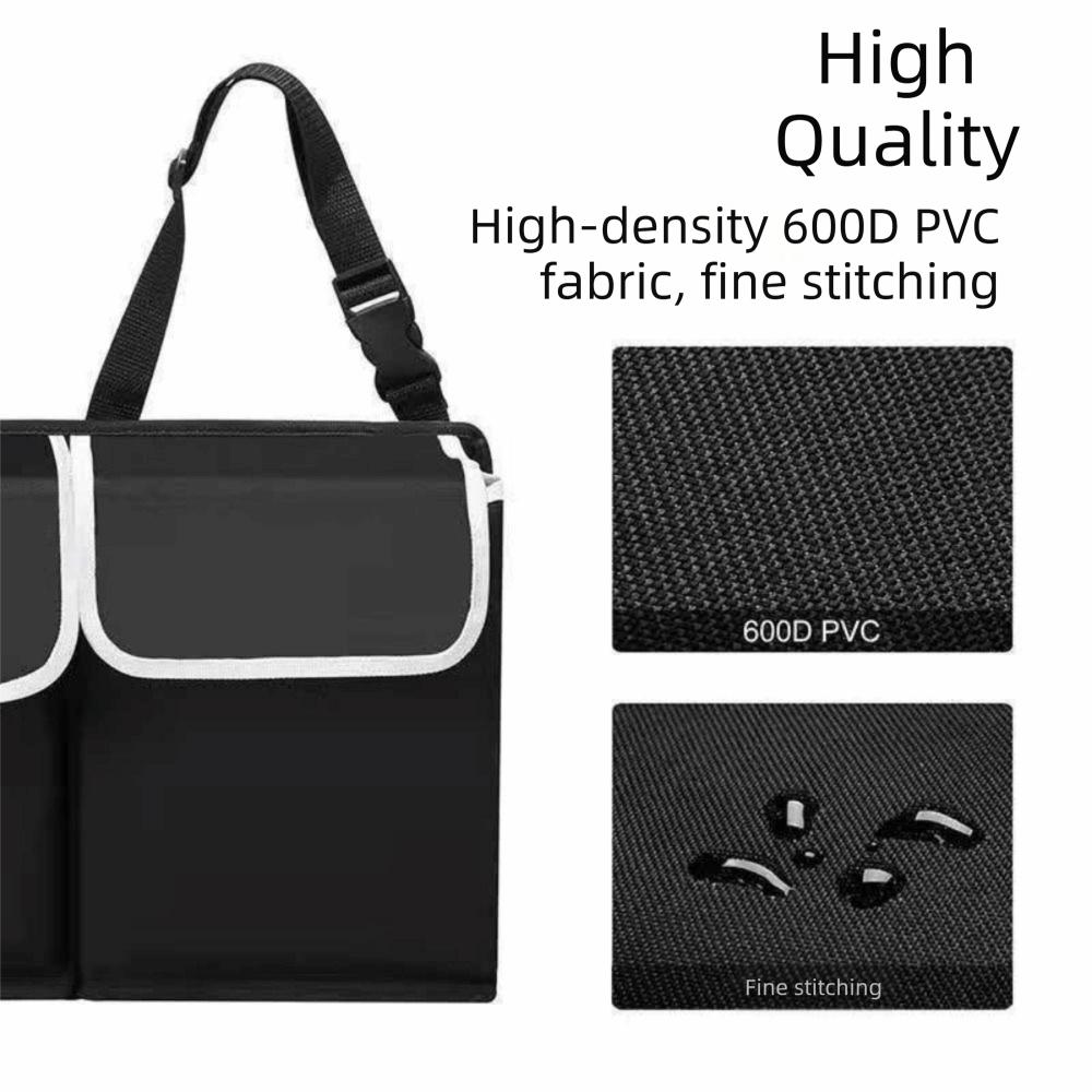 Oxford Cloth Vehicle Organizer Box Multifunctional Car Interior Organizer  Back Seat