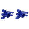 1 Pair RC Car Aluminum Alloy Rear Axle Hub Carrier Upgrade Part for   1:6   Model Car