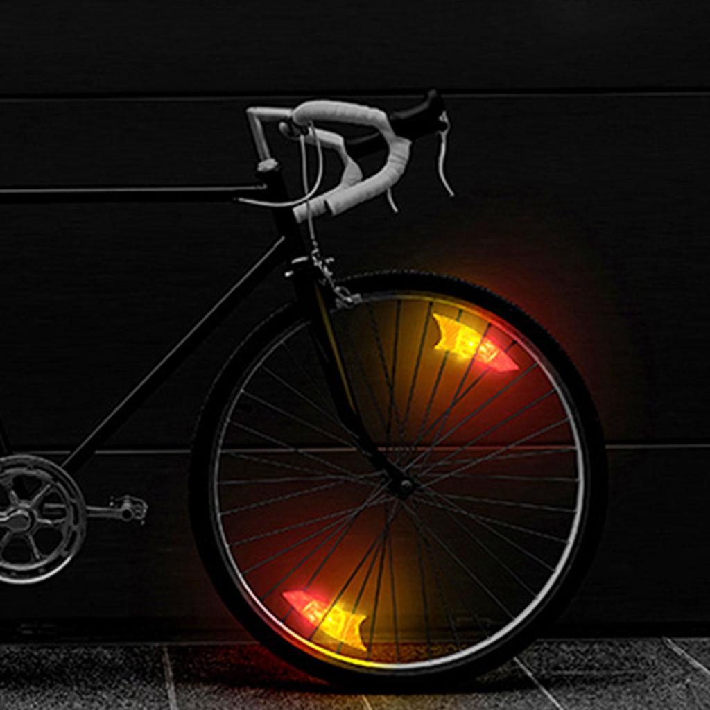 Bicycle Wheel Light Bike Spoke Kids Adult for Riding Cycling Road Colorful