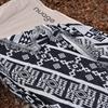 Peel Forest Camping Large Outdoor Ethnic Cotton Tent Black and 90 X 150 Cm Scandinavian-style Blanket, Rug, Style, Blend, Monochrome, Washable, Mat,