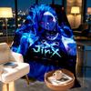 Jinx Print Blanket - Soft & Comfortable, for Bedroom, Travel, Sofa, Home Decoration - Birthday Christmas Gift for Friend