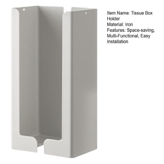 Magnetic Tissue Box Holder Wall Mounted Glove Box Holder Disposable Gloves Dispenser Tissue Holder Magnet