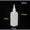 Flacone dosatore per liquidi con bocca appuntita traslucido - 10 ml/20 ml/30 ml