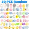50-5PCS Kawaii Squishies Mochi Anima Squishy Hračky pro děti Antistresový míček Squeeze Party Favorities Hračky pro úlevu od stresu k narozeninám