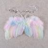 New European and American handmade flower headband and angel feather wings baby photography props baby fashion suit